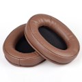 Miniatyrbillede 1 af 3: 1 par Audio-Technica ATH-M50X / ATH-M40X / MSR7 / M20 ørepuder i læder - Brun Brown