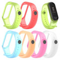 Miniatyrbild 2 av 2: Xiaomi Mi Smart Band 4 / Band 3 genomskinligt klockarmband i silikon - Transparent Vit Vit