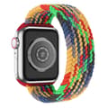 Miniatyrbillede 1 af 2: Apple Watch (45 mm) elastisk urrem - Farverig Grøn / Størrelse: S Multicolor