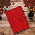 Pikkukuva 2 / 2: iPad 10.2 (2019) / Air (2019) kiinteä teema nahkainen kotelo - Punainen Red