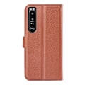 Miniatyrbillede 2 af 2: Klassisk Sony Xperia 1 IV flip etui - Brun Brown