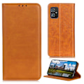 Miniatyrbillede 1 af 2: Wallet-style ægte Læder Flipcase til Asus Zenfone 8 - Brun Brown