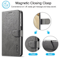Miniatyrbillede 2 af 2: LC.Imeeke Samsung Galaxy M32 Flip Etui - Grå Silver grey