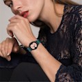Miniatyrbillede 3 af 6: Samsung Galaxy Watch 5 / 5 Pro / 4 urrem i resin-stil - Sortliggrøn Green