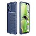 Miniatyrbillede 1 af 2: Carbon Shield Realme Gt Neo 3t / Gt Neo2 / Gt2 Etui - Blå Blue