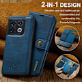 Miniatyrbillede 2 af 2: DG.Ming OnePlus 10 Pro 2-in-1 Pung Etui - Blå Blue