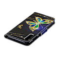 Pikkukuva 2 / 2: Butterfly Samsung Galaxy A70 nahkakotelo - Värillinen Perhonen Multicolor