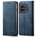 Miniatyrbild 1 av 2: Jeans OnePlus 11R Flip Fodral - Blå Blå