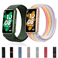 Pikkukuva 2 / 2: Huawei Band 7 nylonkellohihna - Tumma Musta Black