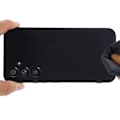 Miniatyrbillede 5 af 6: Matte Liquid Samsung Galaxy A54 silikone cover - Sort Black