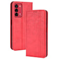 Pikkukuva 1 / 2: Bofink Vintage ZTE Blade A72 / ZTE V40 Vita nahkakotelo - Punainen Red