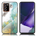 Miniatyrbillede 1 af 2: Fantasy Marble Samsung Galaxy Note 20 Ultra Cover - Flyvende Due Multicolor