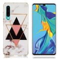 Miniatyrbilde 1 av 2: Huawei P30 Etui Med Marmormønster - Design X Multicolor
