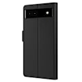 Pikkukuva 2 / 2: Phone Suojakotelo With Make-up Mirror And Slick Design For Google Pixel 6a - Musta Black