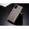 Miniatyrbillede 2 af 2: LC.IMEEKE iPhone 11 flip etui - Sølv/Grå Silver grey