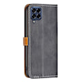 Miniatyrbillede 2 af 2: BINFEN to-farvet Samsung Galaxy M53 5G læderetui - Sort Black