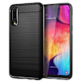 Pikkukuva 1 / 2: Carbon Flex Suojakotelo Samsung Galaxy A50s / A50 / A30s - Musta Black