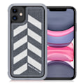Miniatyrbild 1 av 2: Raigor Inverse CHIARA Omslag för iPhone 11 - Grå Silvergrå