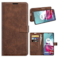 Miniatyrbillede 1 af 2: Wallet-style Læder Etui til Motorola Moto G30 / G10 - Brun Brown