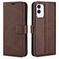 Pikkukuva 1 / 6: Lompakko Nahkakotelo For Nokia X30 - Ruskea Brown