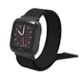Miniatyrbild 1 av 2: Fitbit Versa klockarmband nylon kardborre - Helsvart Svart