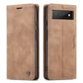 Miniatyrbillede 1 af 2: Etuime Google Pixel 6 Pro Vintage Etui - Brun Brown
