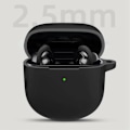 Miniatyrbillede 2 af 2: BOSE QuietComfort Earbuds II silikoneetui med spænde - Grå Silver grey