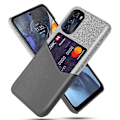 Pikkukuva 1 / 2: Bofink Motorola Moto G (2022) korttikotelo - Harmaa Silver grey