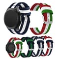 Miniatyrbillede 2 af 2: Samsung Gear S3 Nylon rem - Mørkeblå/hvid Multicolor