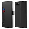 Pikkukuva 1 / 2: Phone Suojakotelo With Make-up Mirror And Slick Design For iPhone Se (2022) / 2020 / 8 / 7 - Musta Black