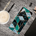 Miniatyrbillede 2 af 2: Marble design cover - Smaragd Marmor Multicolor
