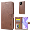 Miniatyrbillede 1 af 2: LC.IMEEKE Xiaomi Mi 11 Lite 5G / 11 Lite Flip Case - Kaffe Brown