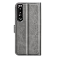 Pikkukuva 2 / 2: Sony Xperia 1 IV nahkainen lompakokkotelo - Harmaa Silver grey
