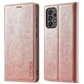 Miniatyrbild 1 av 2: LC.Imeeke läder Samsung Galaxy A73 fodral - Rosa Rosa