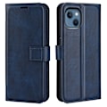 Miniatyrbillede 1 af 2: iPhone 14 læderetui med pung - Blå Blue