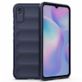 Miniatyrbild 1 av 2: Mjukt greppformat Xiaomi Redmi 9A skal - Blå Blå