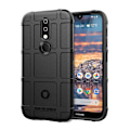 Miniatyrbild 1 av 2: Nokia 4.2 fyrkantigt antichockfodral - Svart Svart