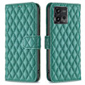 Miniatyrbillede 1 af 2: Rhombus mat Motorola Moto G72 flip etui - Grøn Green