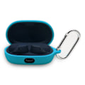 Miniatyrbillede 1 af 2: Jabra Elite 7 Active silikoneetui med nøglering - Blå Blue