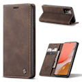 Pikkukuva 1 / 2: CaseMe Samsung Galaxy A72 5G vintage-kotelo - Kahvi Brown