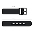 Miniatyrbillede 2 af 4: Huawei Watch Fit Mini / TalkBand B6 / B3 silikone urrem - Sort Black