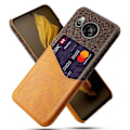 Miniatyrbillede 1 af 2: Bofink Sharp Aquos Sense 7 Kort Cover - Brun Brown