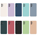 Miniatyrbillede 2 af 2: Skråt gummicover mod fald til Samsung Galaxy M32 5G - Sortliggrøn Green