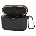 Miniatyrbillede 1 af 2: Sony WF-1000XM3 holdbar silikone etui - Sort Black