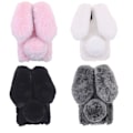 Miniatyrbillede 2 af 2: Fluffy Rabbit iPhone 13 Cover - Sort Black