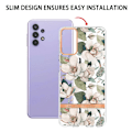 Pikkukuva 2 / 2: Erittäin ohut ja kestävä pehmeäkantinen Samsung Galaxy M32 5G / A32 5G - Vihreä Gardenia Green