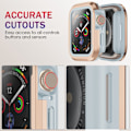 Miniatyrbillede 2 af 2: Apple Watch Series 8 (41mm) cover i aluminiumslegering - Guld Gold