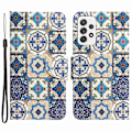 Pikkukuva 1 / 2: Wonderland Samsung Galaxy A52s 5G / A52 5g / A52 Läppäkotelo - Retro Totem Multicolor