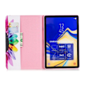 Miniatyrbillede 2 af 2: Samsung Galaxy Tab S4 beskyttelsesetui i kunstlæder med mønster - Farverige blade Multicolor