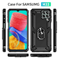 Miniatyrbild 2 av 2: Bofink Combat Samsung Galaxy M33 5G skal - Svart Svart